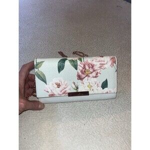 Ted Baker Blue and Pink Floral Crossbody Bag